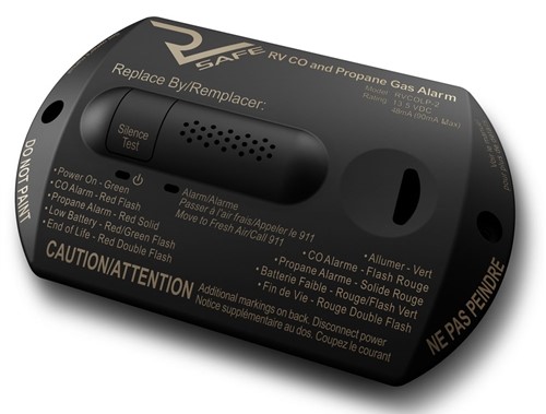 RV Safe Propane Gas & CO Detector/Alarm